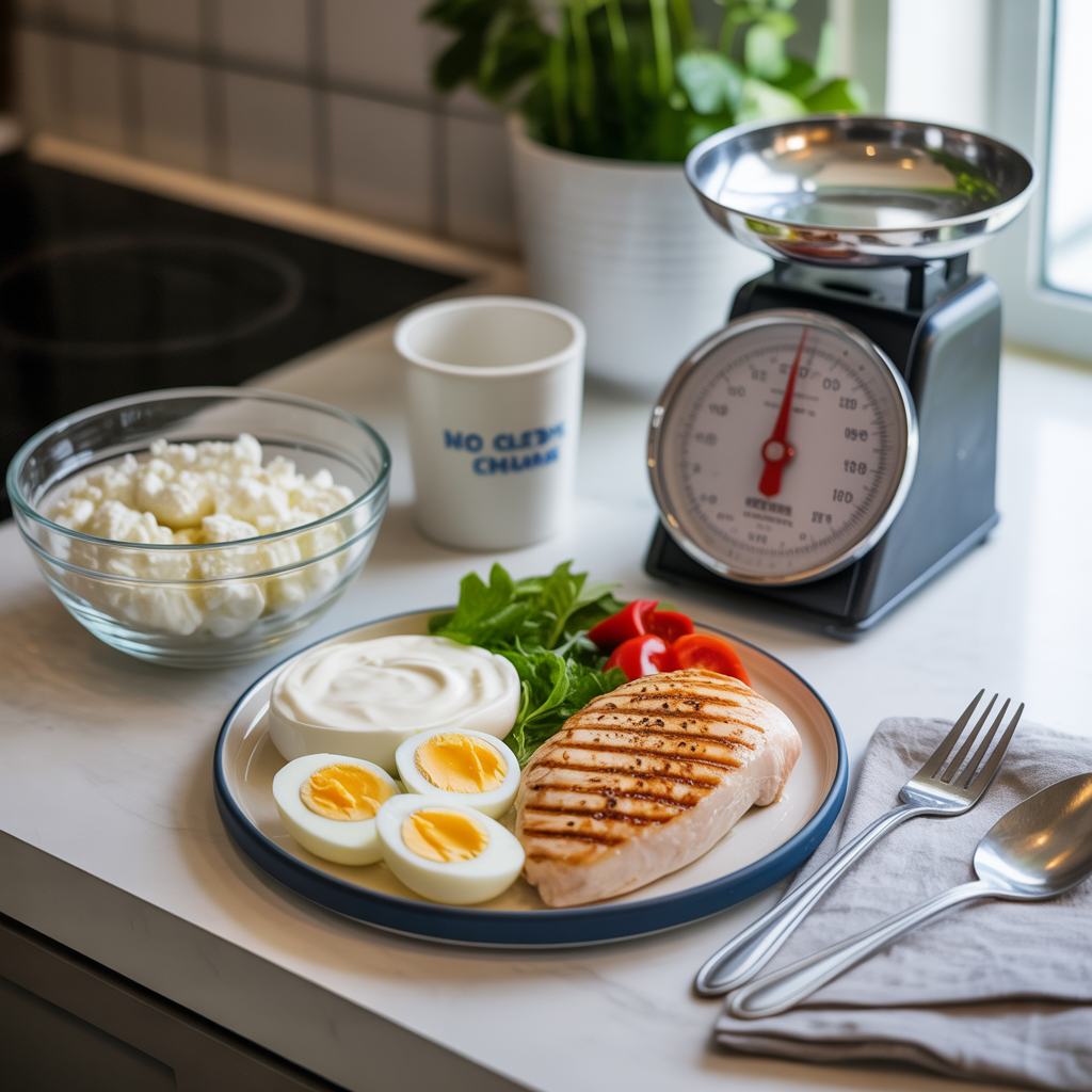 Eat a high protein diet