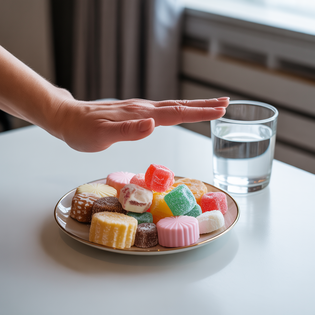 Don’t eat a lot of sugary foods