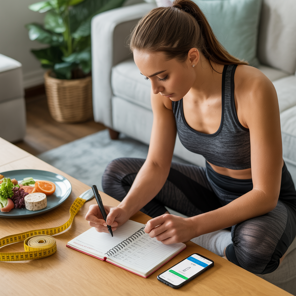 Track your food intake and exercise