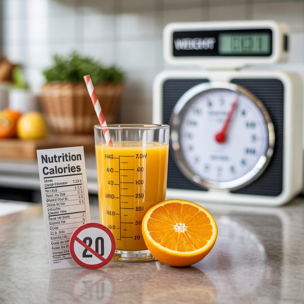 Limit consumption of fruit juice